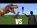 Granny vs T-Rex Minecraft PE