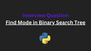 Find Mode in Binary Search Tree - Leetcode 501