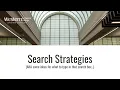 Database Search Strategies and Tips