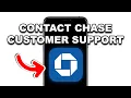 How To CONTACT Chase Customer Support On Mobile App WORKING 2026
