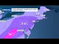 LIVE Weekend winter snow forecast what we know of incoming storm NBC New York