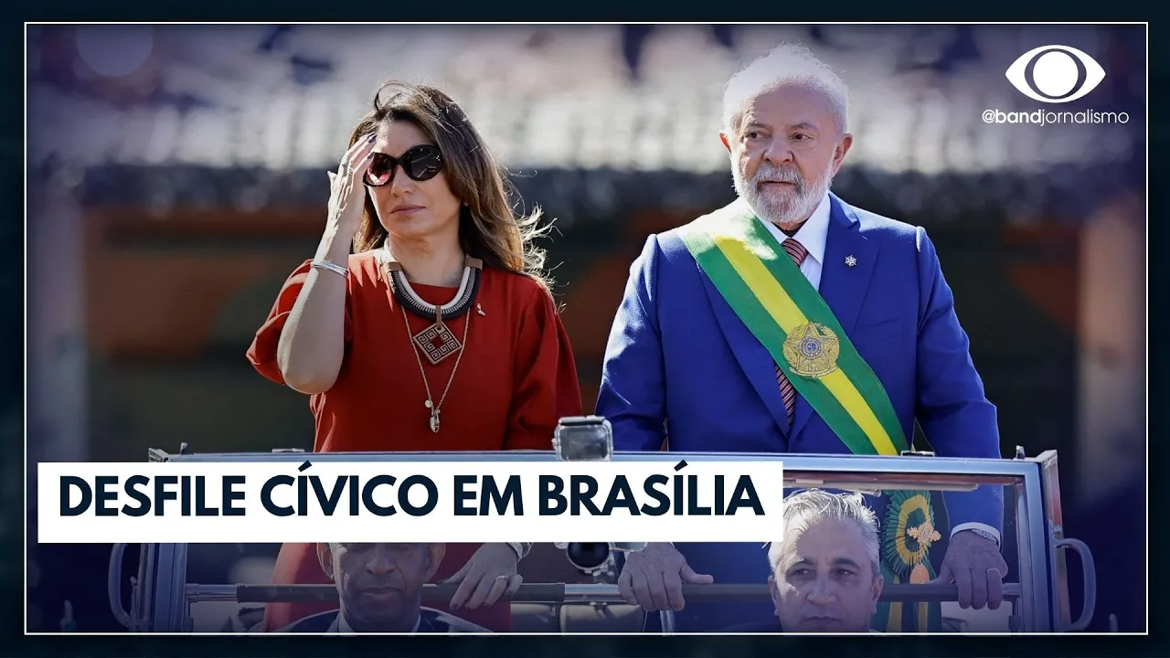 Lula participa de desfile cívico em Brasília | Bora Brasil