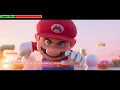 Download Lagu The Super Mario Bros. Movie (2023) Obstacle Course Training Scene with healthbars