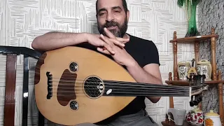  تعليم اغنية على بابي واقف قمرين مقام الحجاز دندنها