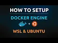 Latest How to Setup Docker Engine in Ubuntu and WSL in 4 mins