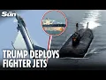 Lagu US war plane \u0026 UK fighter jets scramble as Russian fleet protect Venezuelan oil tanker in Atlantic