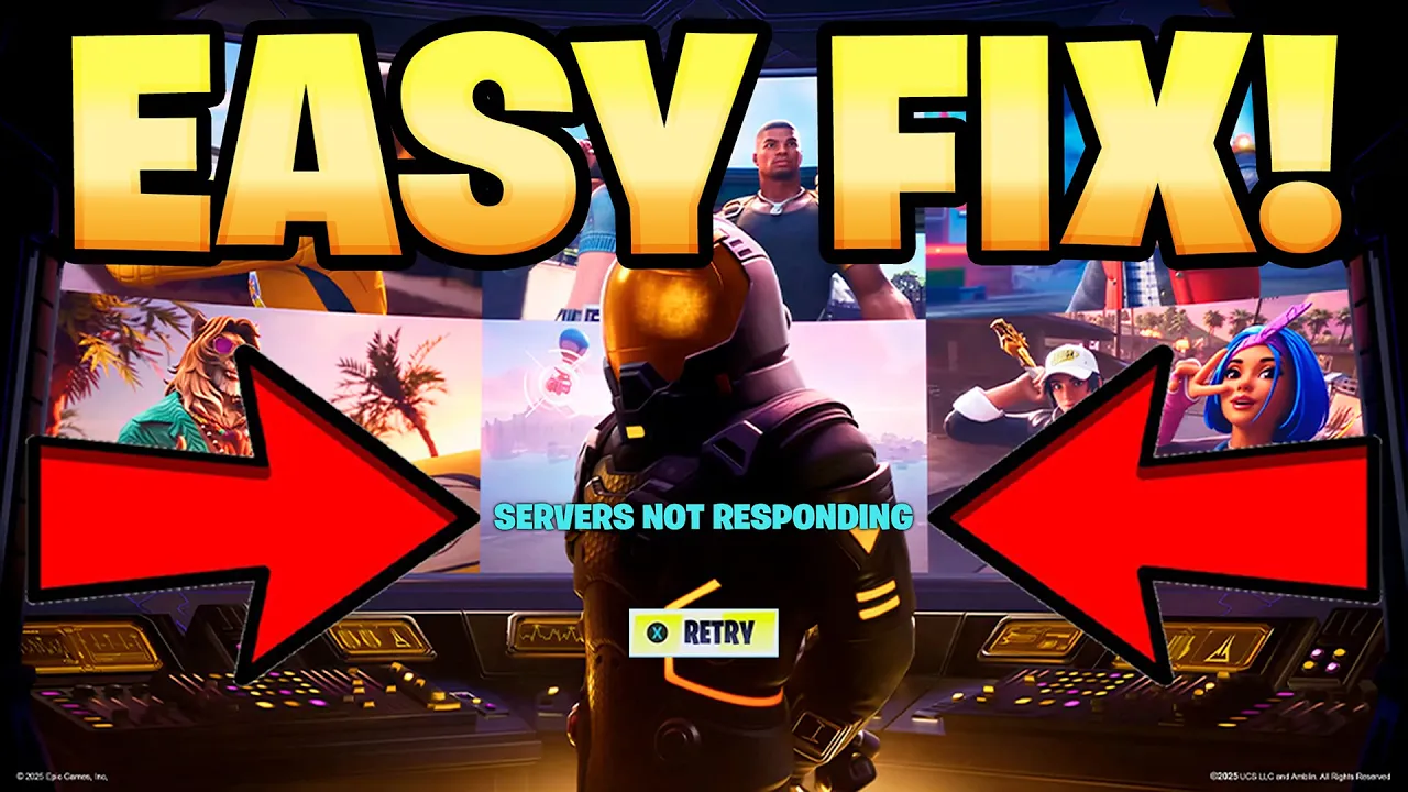 Why Is Fortnite Servers Down? (How To Fix Fortnite Update Servers Down Not Responding FIX)