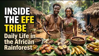 inside the efe tribe daily life in the african rainforest africa tribal