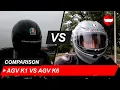 AGV K1 vs AGV K6 - Review Road-test