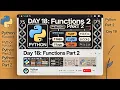 Python Day 18 Functions 75-Day Coding Challenge
