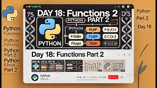 Python Day 18 Functions 75-Day Coding Challenge