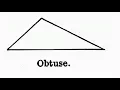Ah The Obtuse Triangle - 30 Sec Ver