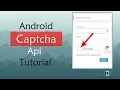 Android stdio Tutorial - Android reCAPTCHA Api SET UP