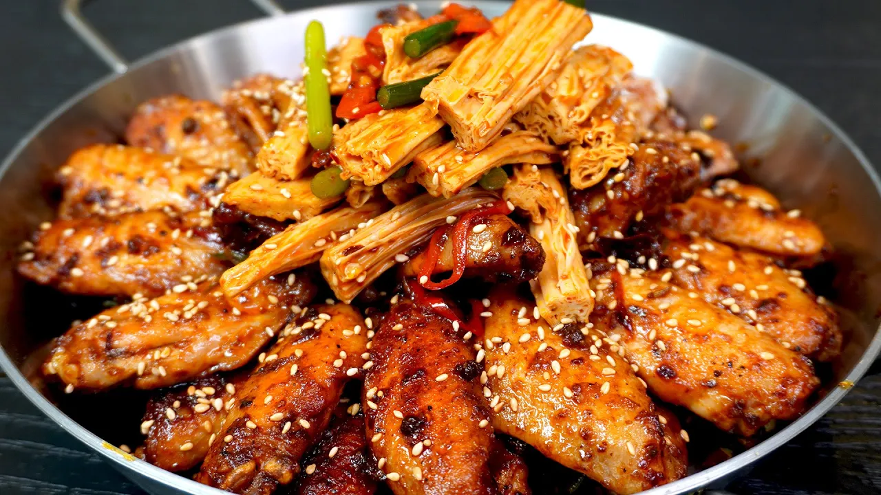 마라 닭날개조림