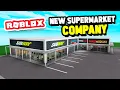 Building My Own SUPERMARKET COMPANY in Roblox Ultimate Retail Tycoon