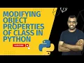 Modifying Object Properties Of Class