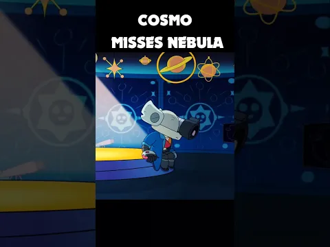 Cosmo needs Nebula back #shorts #brawlstars #animation