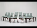 Set of 8 Rosewood Dining Chairs by Robert Heritage for Archie Shine 1960s