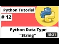 Let 12 String In Python Indexing And Slicing Method Python Tutorial For Beginner Green Life
