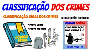 06 - Crimes Silmples x Crimes Complexos - Classificação dos Crimes - Direito Penal COM APOSTILA