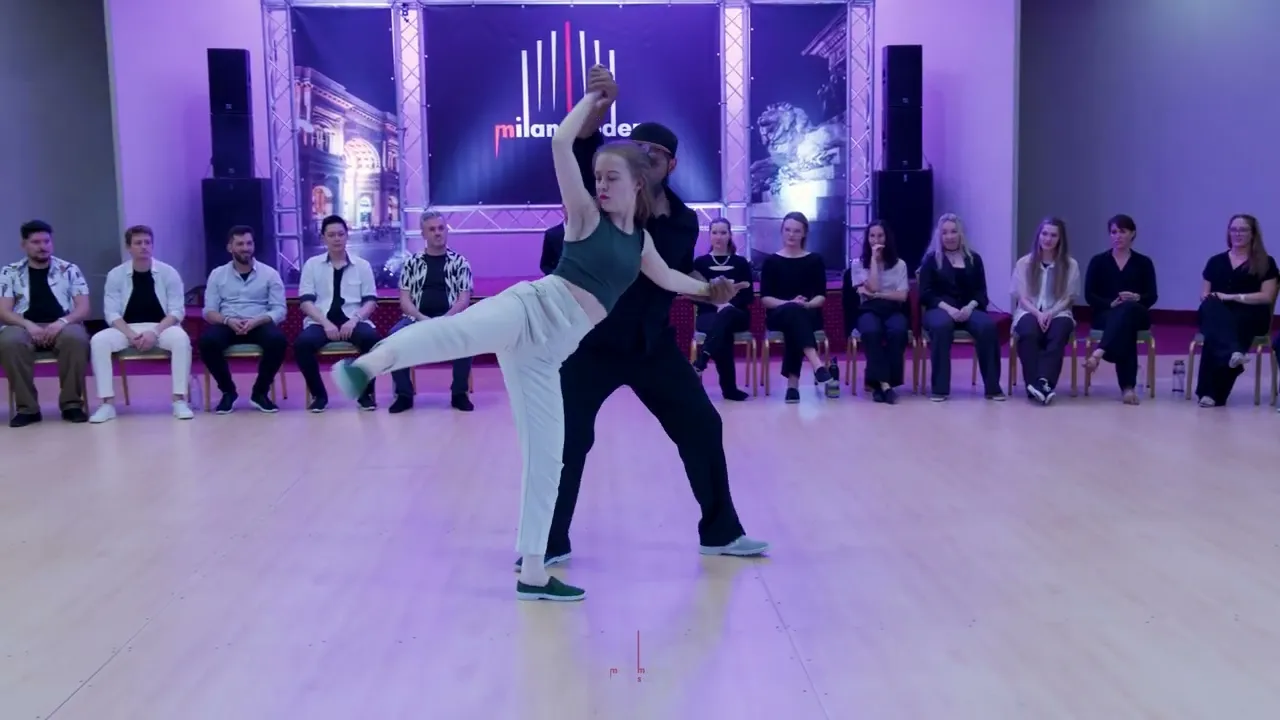 Chopard Sylvestre & Paulina Górka - 2nd place Advanced Jack&Jill Finals - Milan Modern Swing 2024
