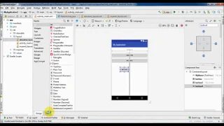 solve android studio button position problems with two ways because tools class not work 2