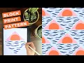 Create a Block Print Style Pattern on iPad Easy Procreate Tutorial for Patterns Prints