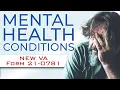 BRAND NEW VA Form 21-0781 - What Veterans NEED to Know