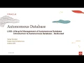 Autonomous Database - Level 100