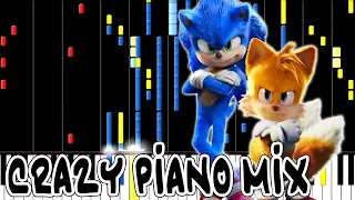 Download Crazy Piano Mix! STARS IN THE SKY - Kid Cudi [Sonic the Hedgehog 2 Movie] MP3