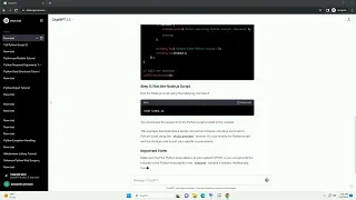 call python script from node js