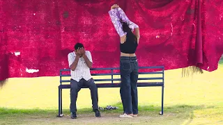 प्रॉपर्टी के लिए लड़की ने निकाल दिए अपने कपड़े 😱 || Naveen Jangra New Video
