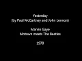 Marvin Gaye - Yesterday (1970)