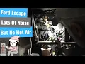 2013 Ford Escape - Blower Motor Running But No Airflow Shoddy Work Strikes Again