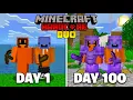 Download Lagu We Survived 100 Days In DUO Hardcore Minecraft... And Here's What Happened