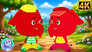 Ek Mota Hathi, एक मोटा हाथी, Popular Hindi  Rhymes For Kids and Elephant Song