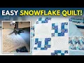 Come Make a Snowflake With Me Lap Quilt Project
