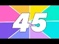 45 Second Countdown Timer Geometric Background