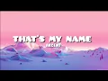 Download Lagu akcent-thats my name (lyrics video)