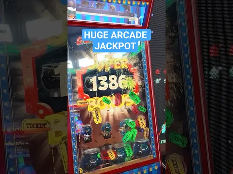 I Won The SUPER BONUS on A Plinko Arcade Game! #shorts