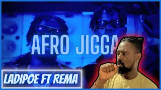 ladipoe afro jigga feat rema official music video reaction