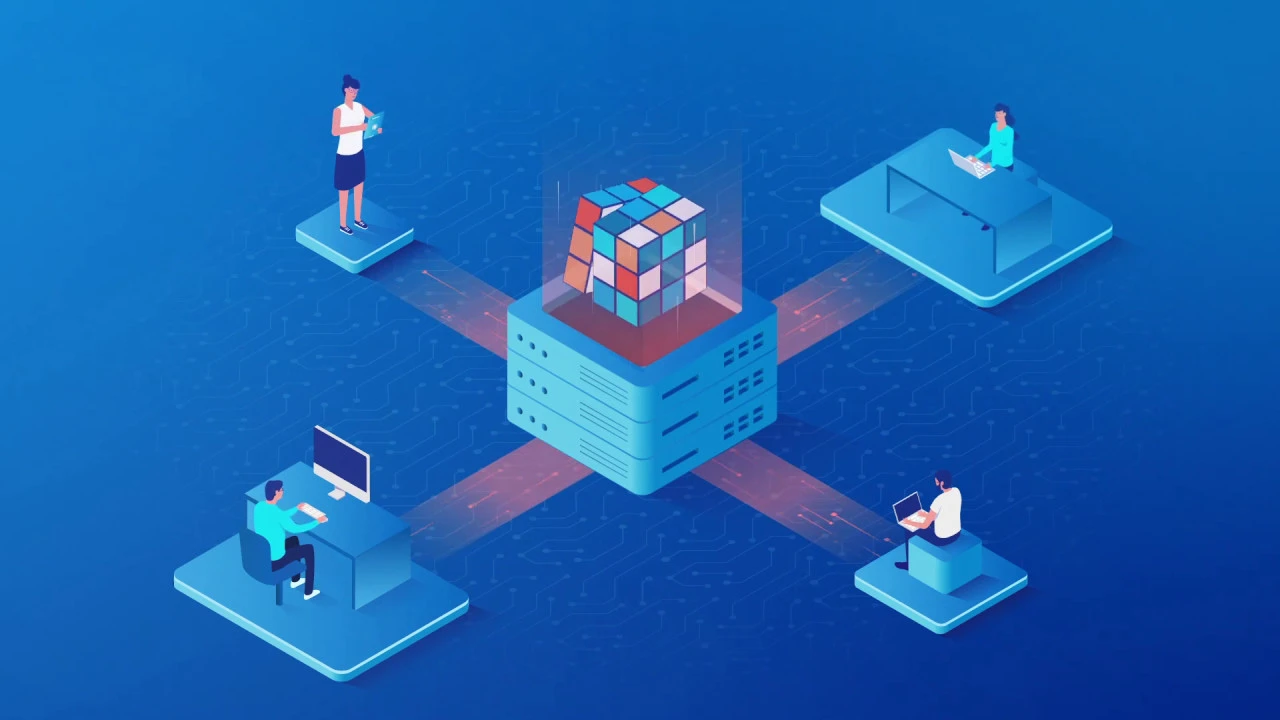 Datacom Animated SaaS demo