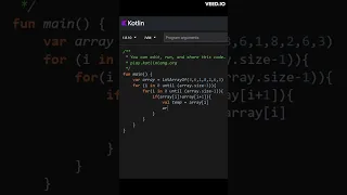 Bubble Sort Interview Coding Questions Kotlin Guide