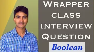 Wrapper class in java Java questions and answers for interview Boolean