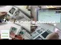 how to make a photocard template using canva step-by-step free template