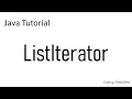 Java ListIterator Implementation What is ListIterator