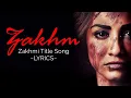 Download Lagu Zakhm - Türkçe Alt Yazılı | Zakhmi Title Song Lyrics | VB On The Web | Vikram Bhatt