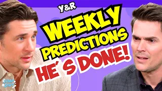 Young and Restless Weekly Predictions Adam WALKS OUT Cane THREATENS Soap Dirt Y R