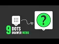 How to Make 9 Dots Menu Drawer using Html CSS and Javascript