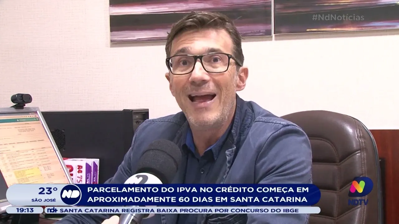 Parcelamento do IPVA começa em 60 dias em Santa Catarina